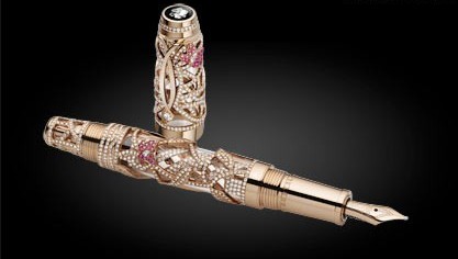Những cây bút đẹp & đắt nhất thế giới.“8 chiếc bút ký đẹp nhất”